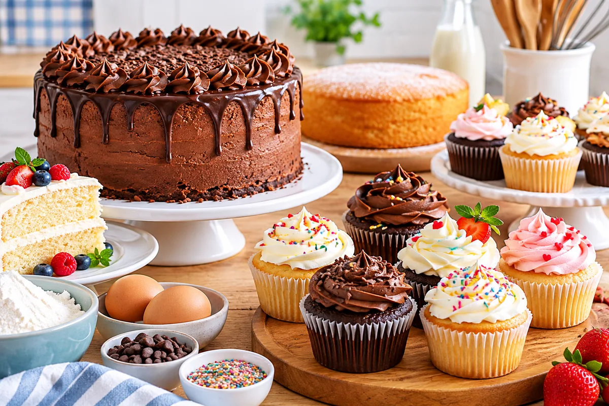 Best homemade cakes and cupcakes for beginners