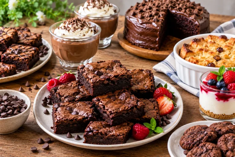 Easy brownie and dessert recipes for sweet cravings