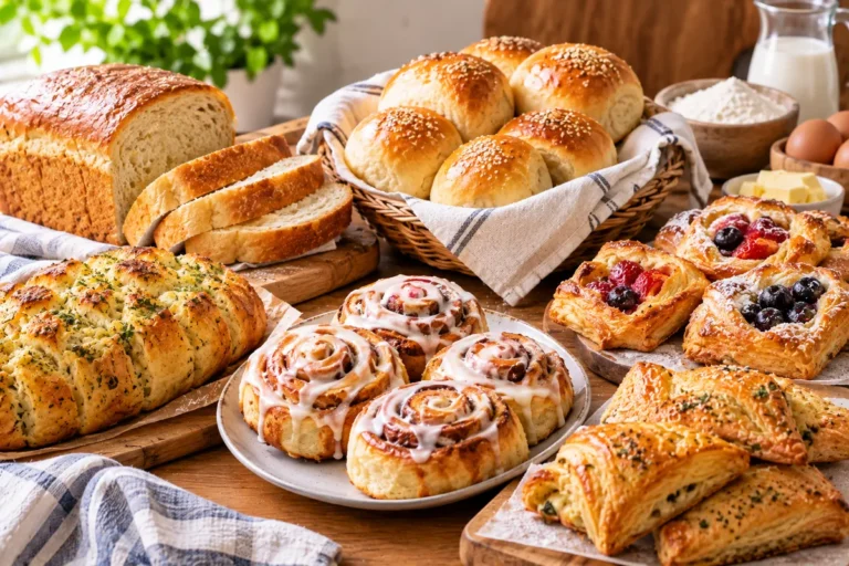 Easy homemade bread and pastry recipes for beginners